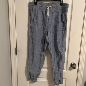 Athleta Cabo Linen joggers